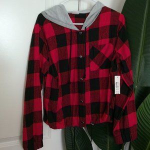 Red and Black Checker Shirt/Jacket